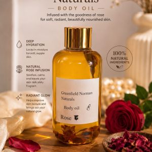 G. Massage /body oil (Rose )200ml