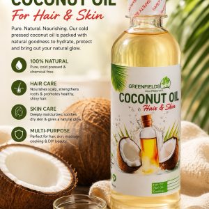 Coconut oil hair & skin 250ml