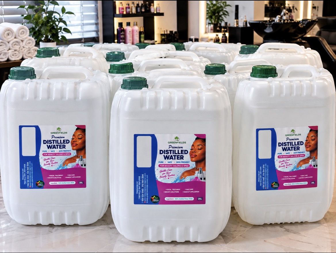 Distilled water 25 L Beauty salons